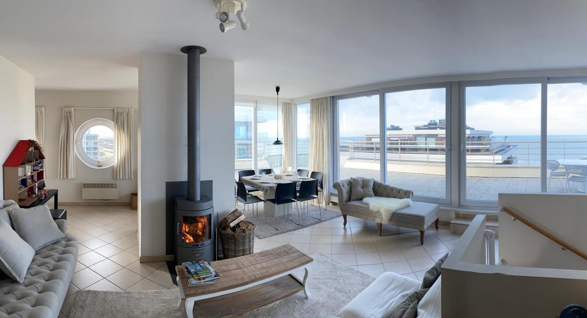 デ パンネDuplex Penthouse Super Zeezichtアパートメント エクステリア 写真